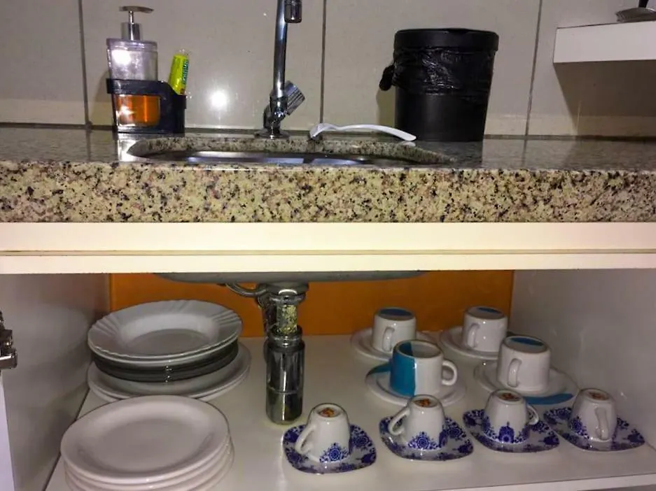 فورتاليز Apartamento Em Andar Alto Com Vista Mar Meireles شقة فندقية